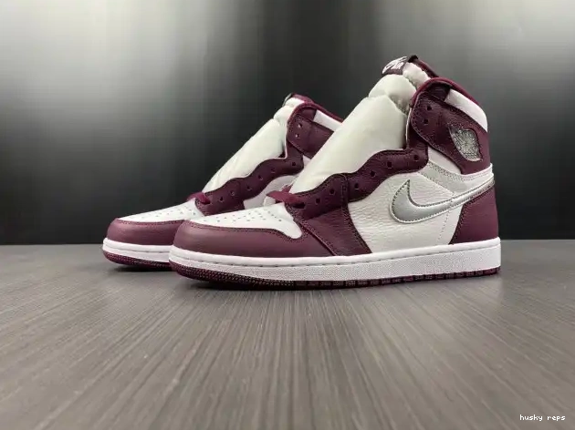 Cheap Husky Bordeaux 1 Air Jordan 555088-611 High OG 0512